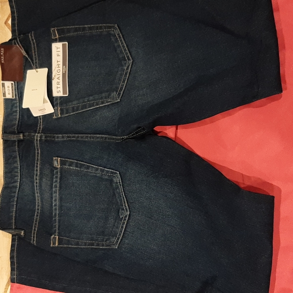 NWT Men's Mango Man Bob Straight Denim Jeans Size 28/42 - Picture 5 of 8